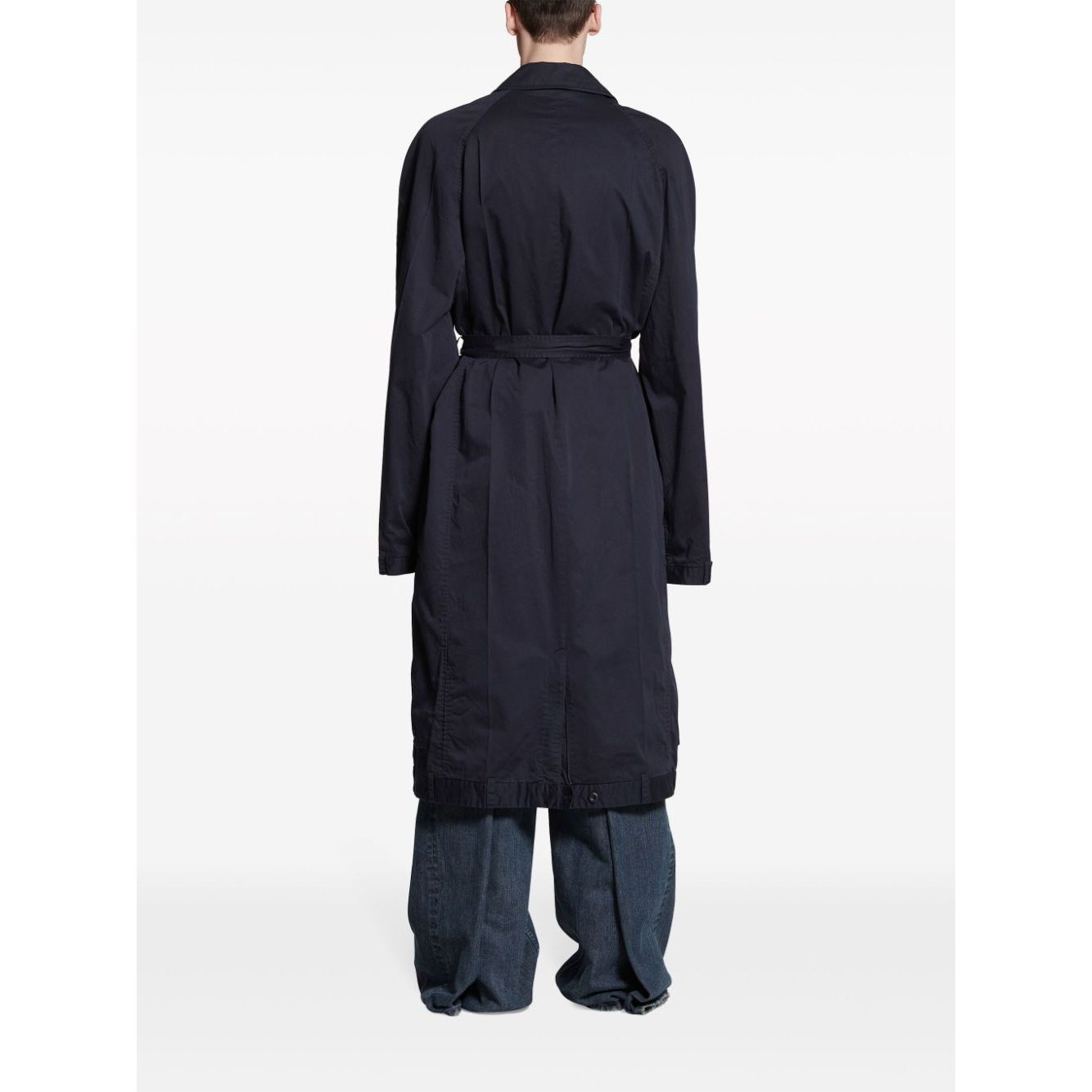 Balenciaga deconstructed cotton coat