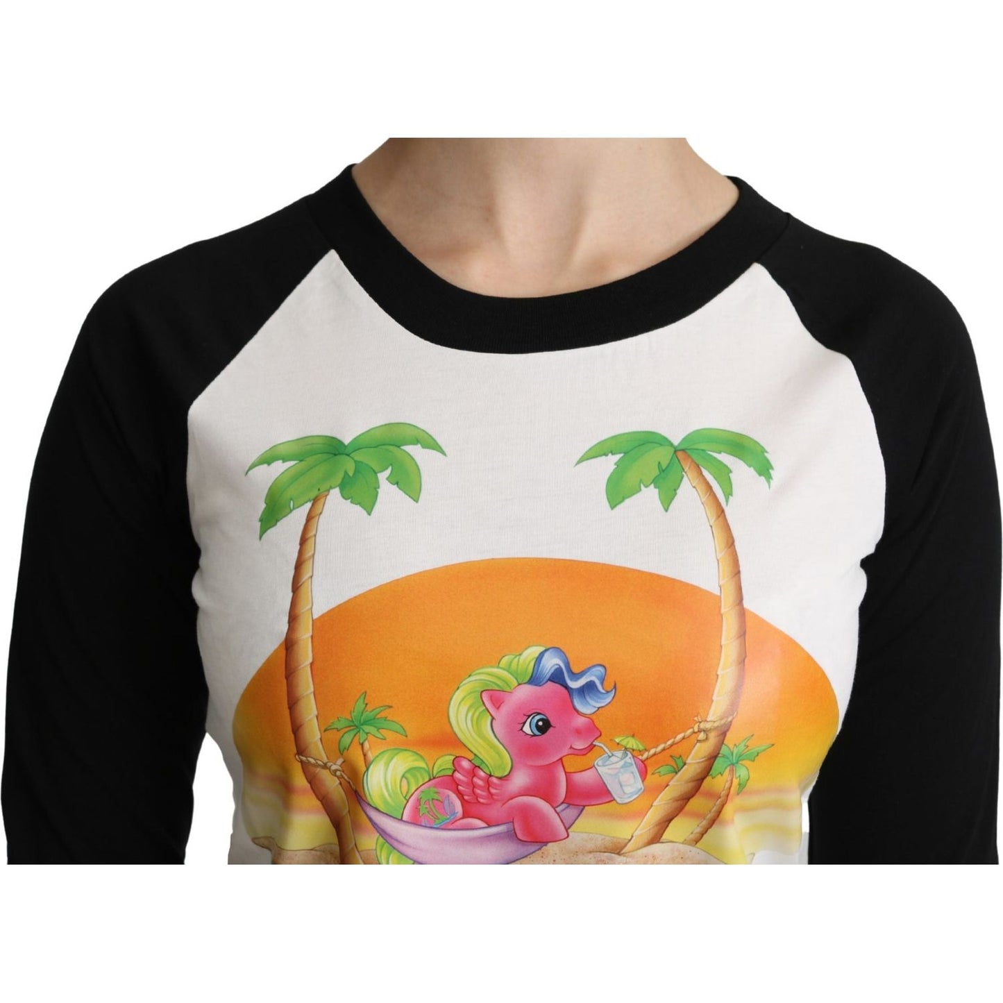 Moschino White Cotton T-shirt My Little Pony Top Tshirt