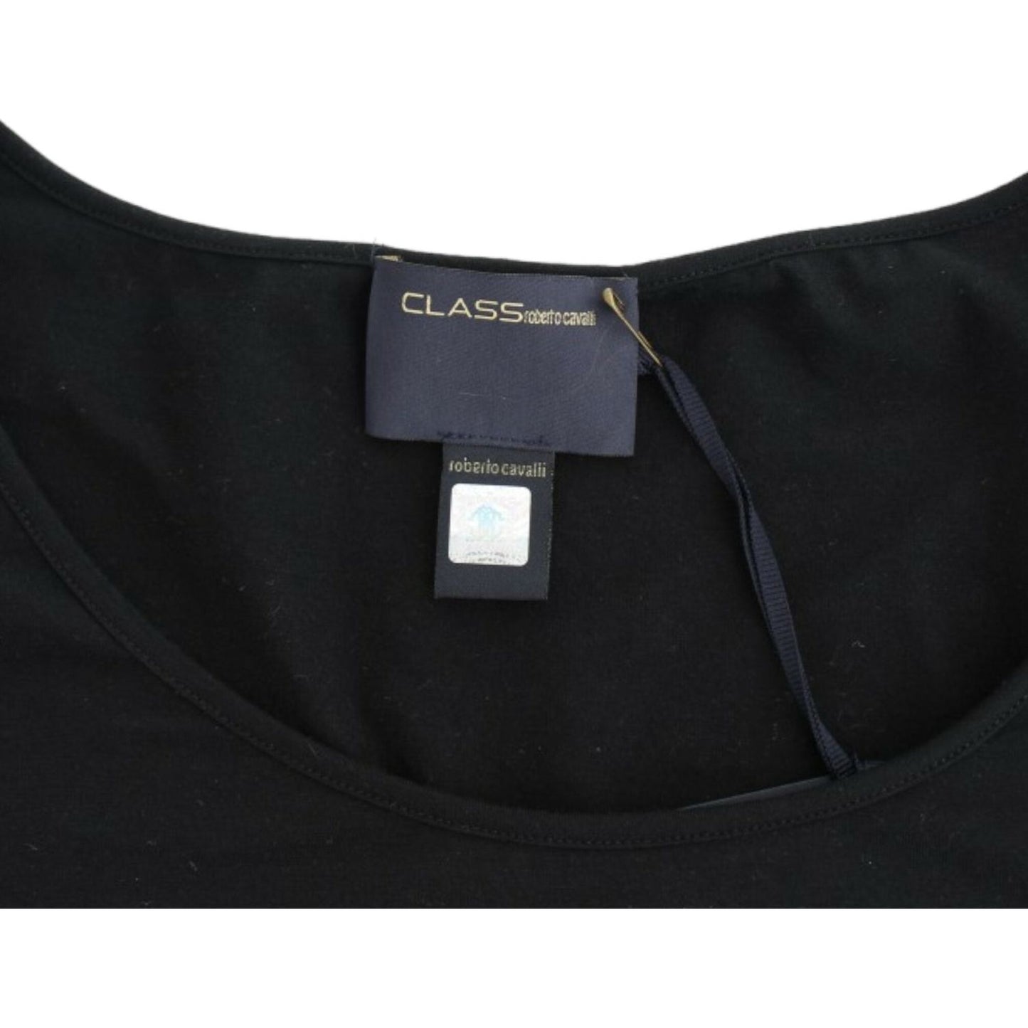 Cavalli Black Cotton Top