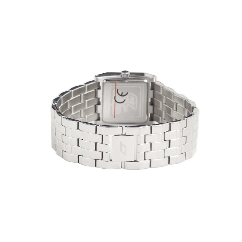 Chronotech Silver Stainless Steel Dress Watch