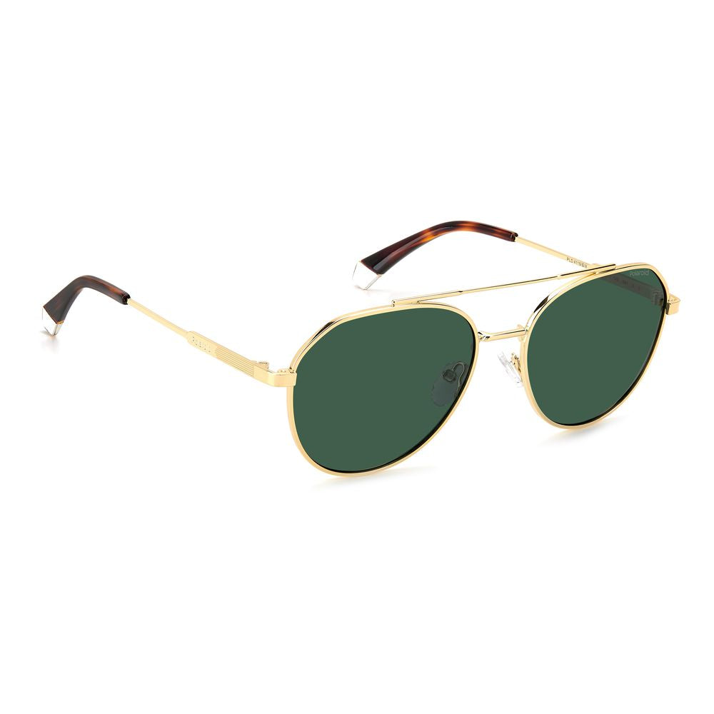 Polaroid Gold Stainless Steel Sunglasses POPLD4119SXJ5GUCAC