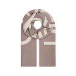 Calvin Klein Beige Wool Scarf CA-16494100127-ONE SIZE
