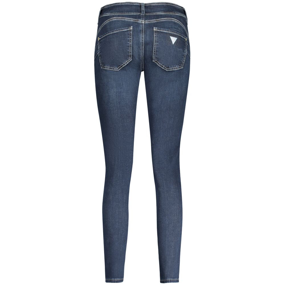 Guess Jeans Blue Cotton Jeans Denim