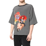 Dolce & Gabbana Black Graphic Print Short Sleeve T-shirt TSH87744-48