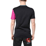 Dolce & Gabbana Multicolor Printed Logo Short Sleeve T-shirt TSH90322-50