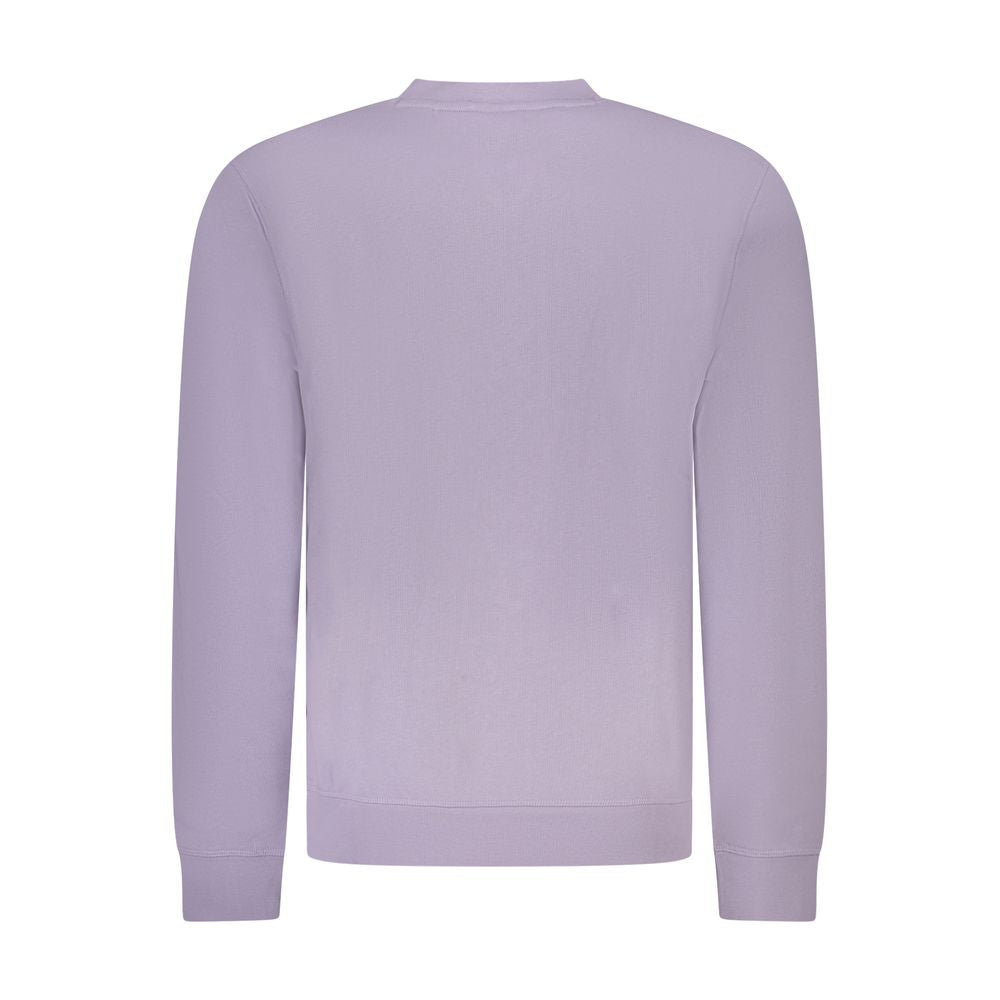 Hugo Boss Purple Cotton Sweatshirt
