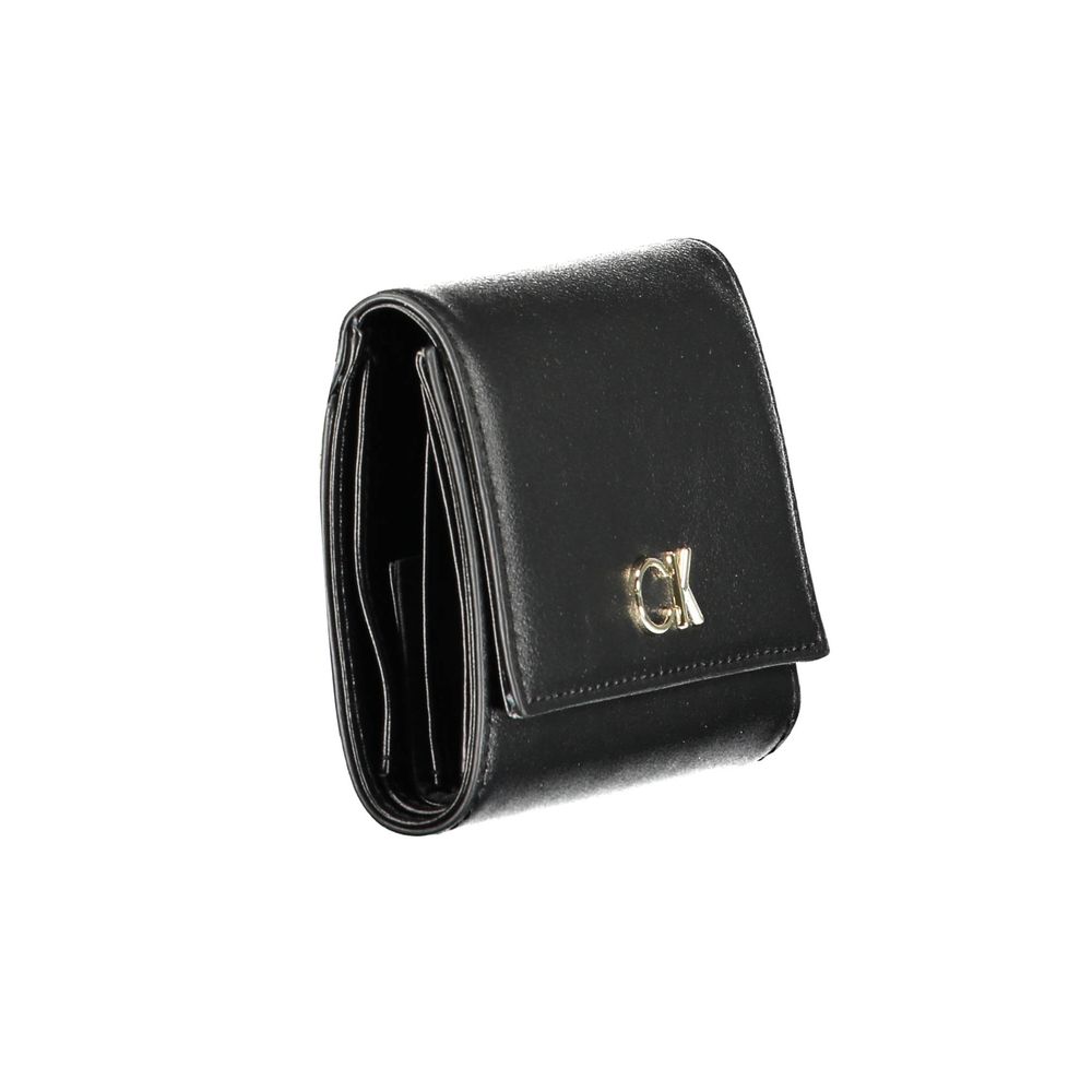 Calvin Klein Black Polyester Wallet