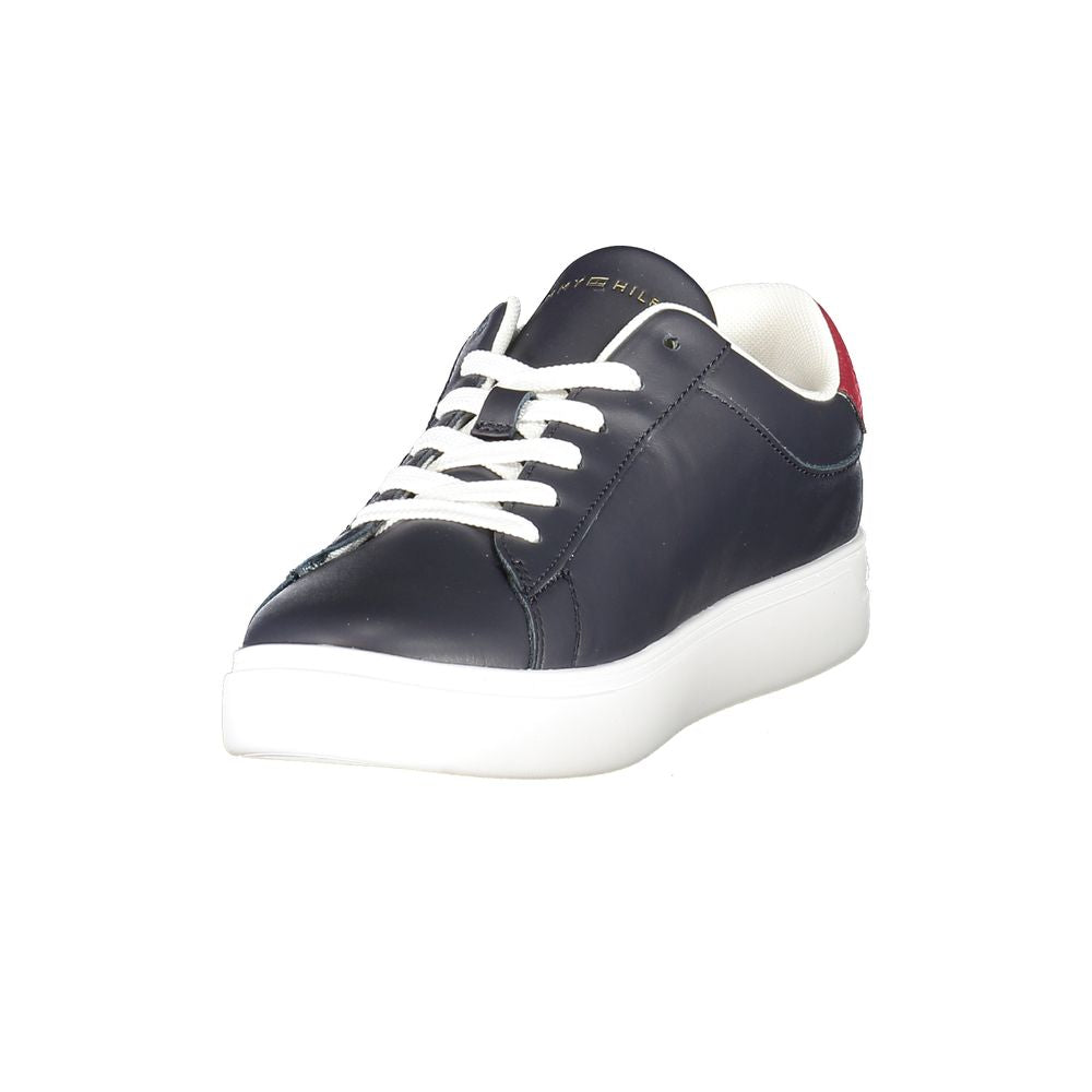 Tommy Hilfiger Blue Polyester Sneaker