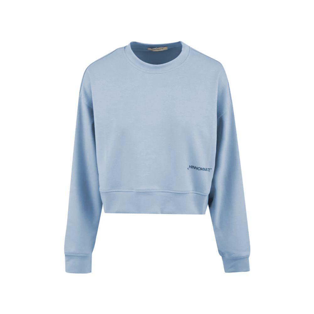 Hinnominate Blue Polyester Sweater HI-15600-XS