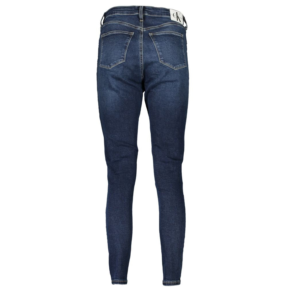 Calvin Klein Blue Cotton Jeans Denim