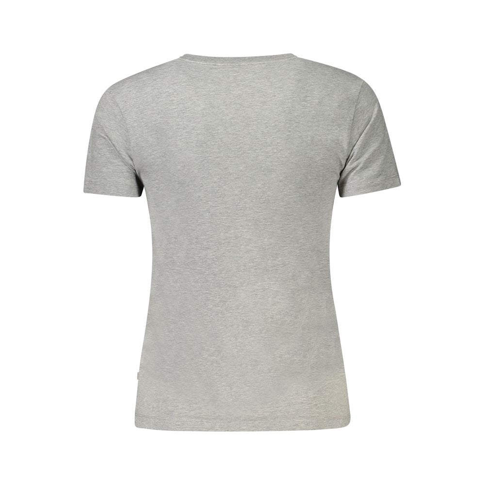 Guess Jeans Gray Cotton T-Shirt