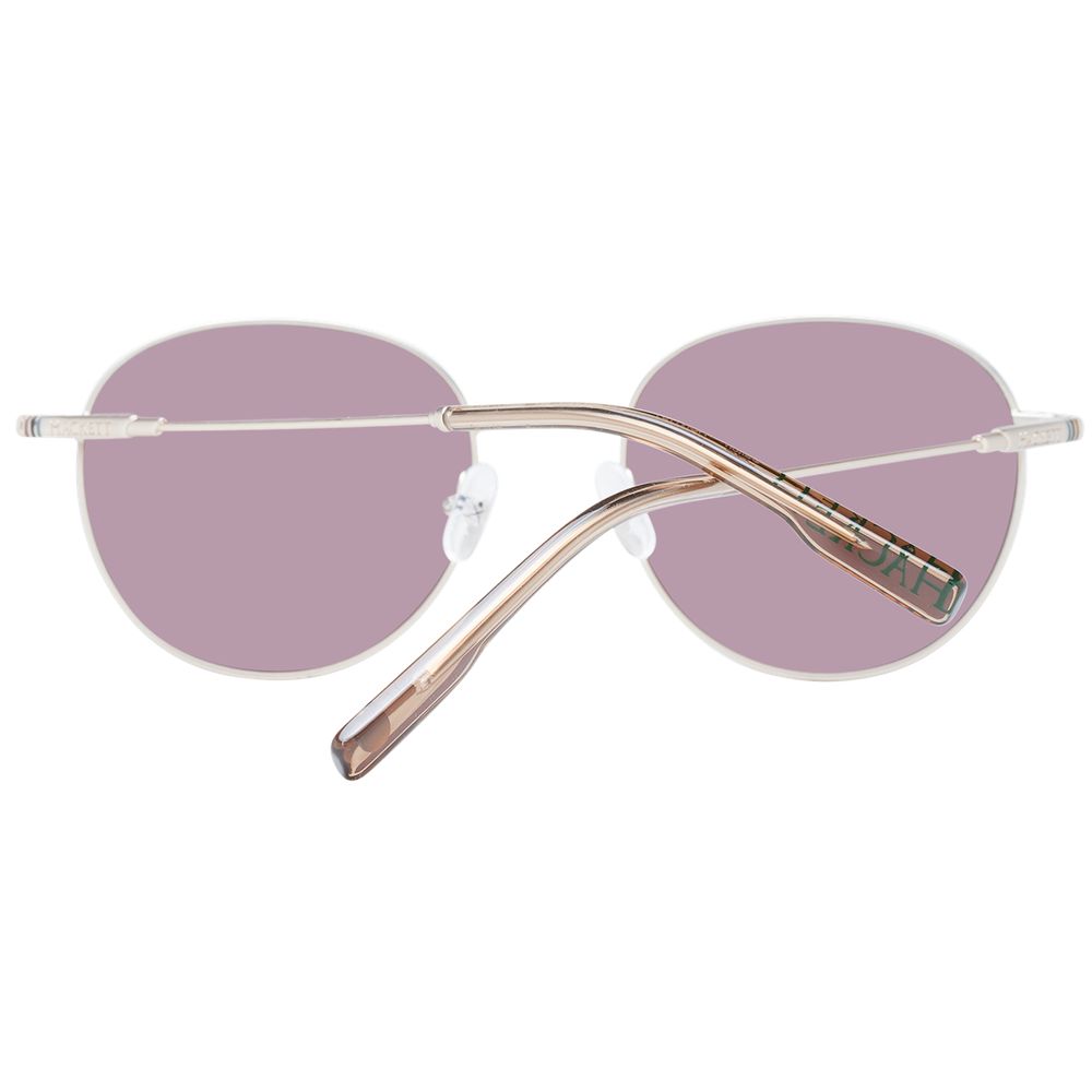 Hackett Gold Metal Sunglasses