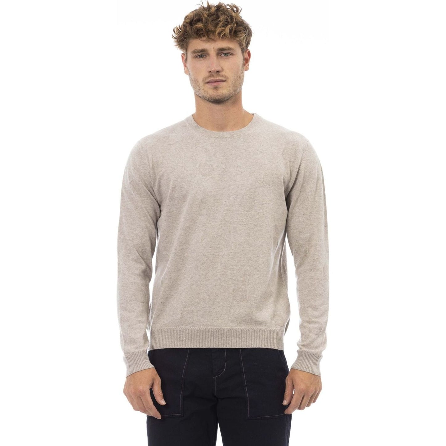 Alpha Studio Sweaters AU124C_9004SABBIA:401415