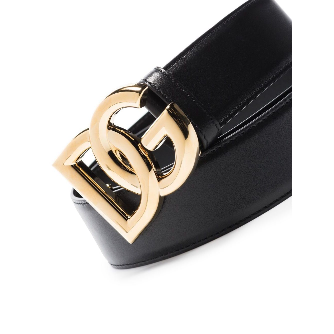 Dolce & Gabbana DG Logo leather belt