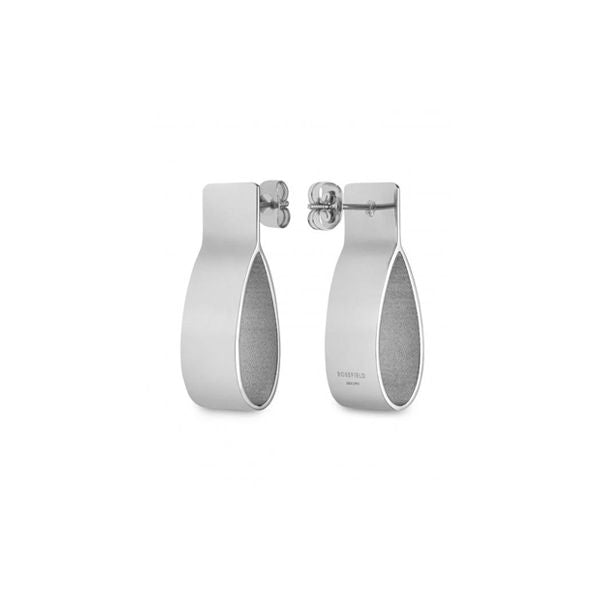 ROSEFIELD JEWELS JEWELRY Mod. FCES-J223 silver earrings, modern design, featuring high-quality craftsmanship, ideal fashion accessory