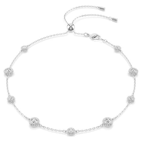 Swarovski Jewels Jewelry Mod. 5732275 elegant adjustable chain bracelet with sparkling crystals.