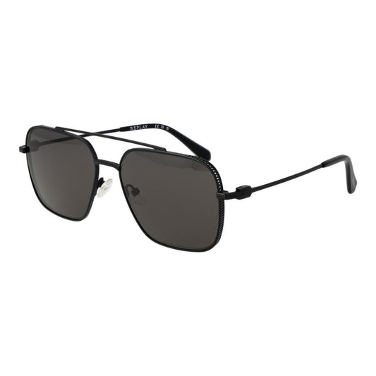Replay Black Metal Sunglasses 1728,67345776800,Accessories,Black,Glasses and Sunglasses - Accessories,Men,New with tags,Replay,Sunglasses - Glasses and Sunglasses - Accessories