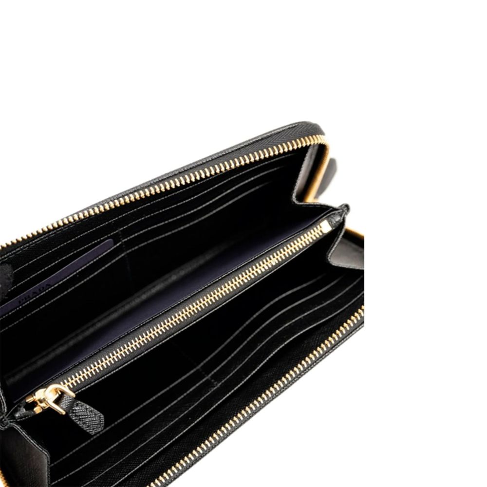 Prada Black Nylon Wallet