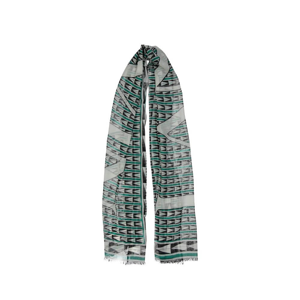 Lanvin Bicolor Wool Foulard