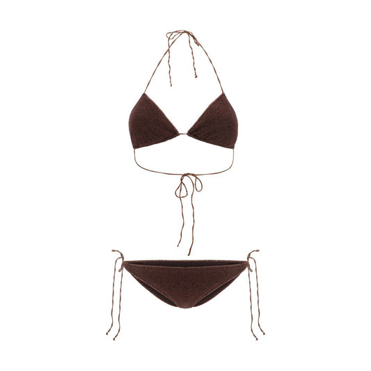 Oséree Brown Elastane Bikini1728,72470364320,Bikinis - Swimwear - Clothing,Brown,Clothing,M,New with tags,Oséree,S,Swimwear - Clothing,Women