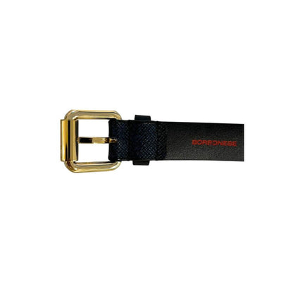 Borbonese Blue Polyvinyl Women's Belt