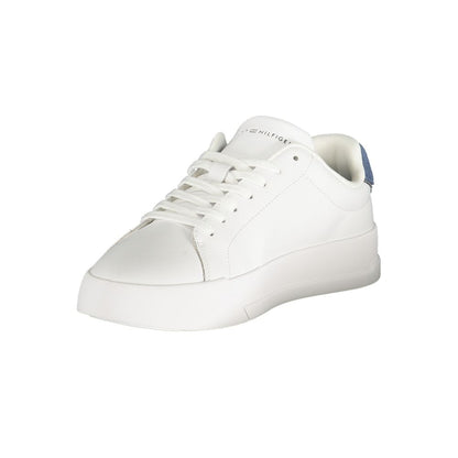 Tommy Hilfiger White Polyurethane Men's Sneaker 1728,67403481248,Athletic - Sneakers - Shoes,EU40/US7,EU41/US8,EU42/US9,EU43/US10,EU44/US11,EU45/US12,EU46,Men,New with tags,Shoes,Sneakers - Shoes,Tommy Hilfiger,White