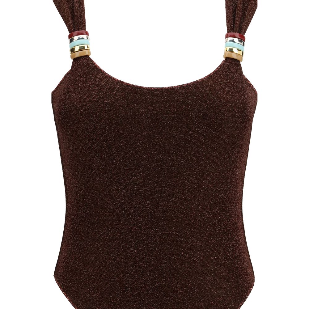 Oséree Brown Polyamide One-Piece Swimsuit1728,72470364320,Brown,Clothing,M,New with tags,One-Piece Swimsuits - Swimwear - Clothing,Oséree,S,Swimwear - Clothing,Women