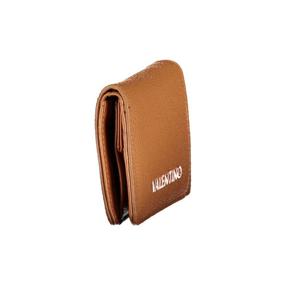 Mario Valentino Brown Polyurethane Women's Wallet