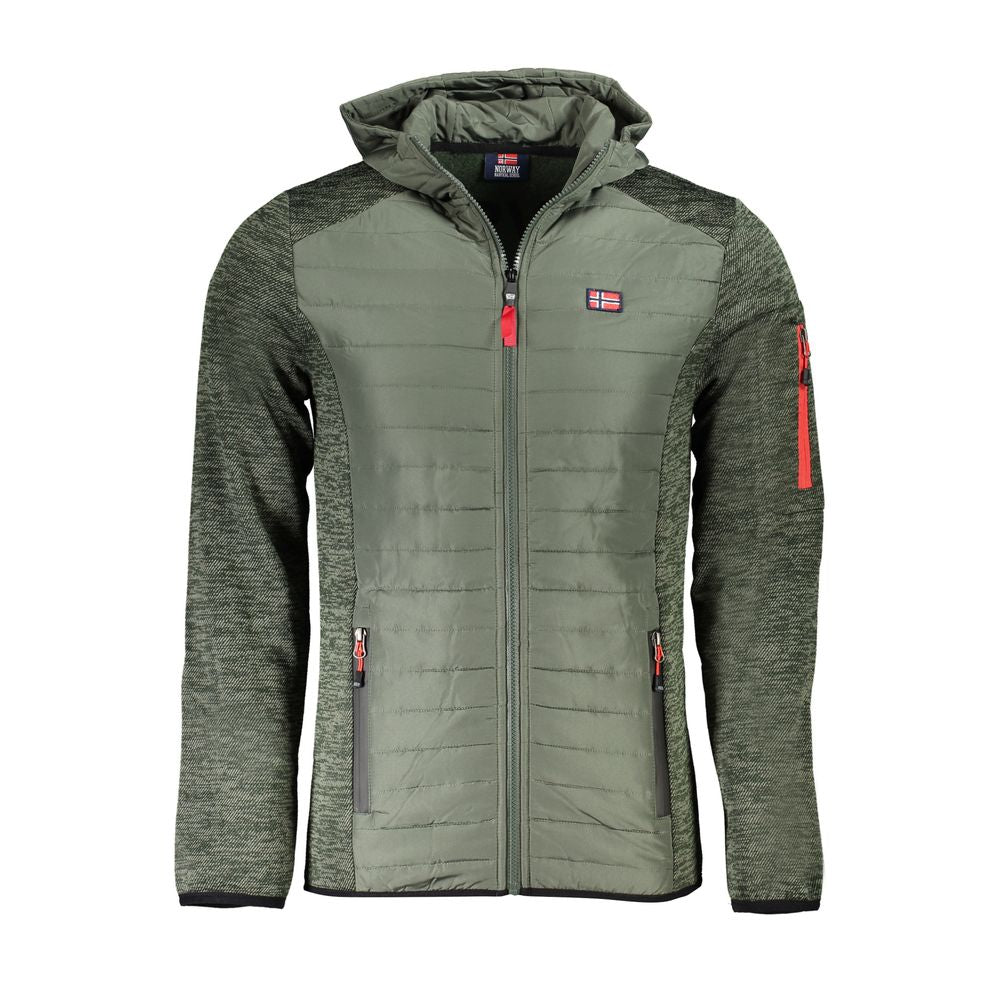 Norway 1963 Verde Polyester Men's Jacket