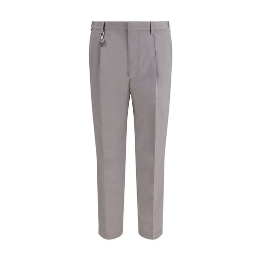 Prada Gray Cotton Dress Pants 1728,72470364320,Clothing,Dress Pants - Pants - Clothing,Gray,IT50 | L,IT52 | XL,IT54 | XXL,Men,New with tags,Pants - Clothing,Prada