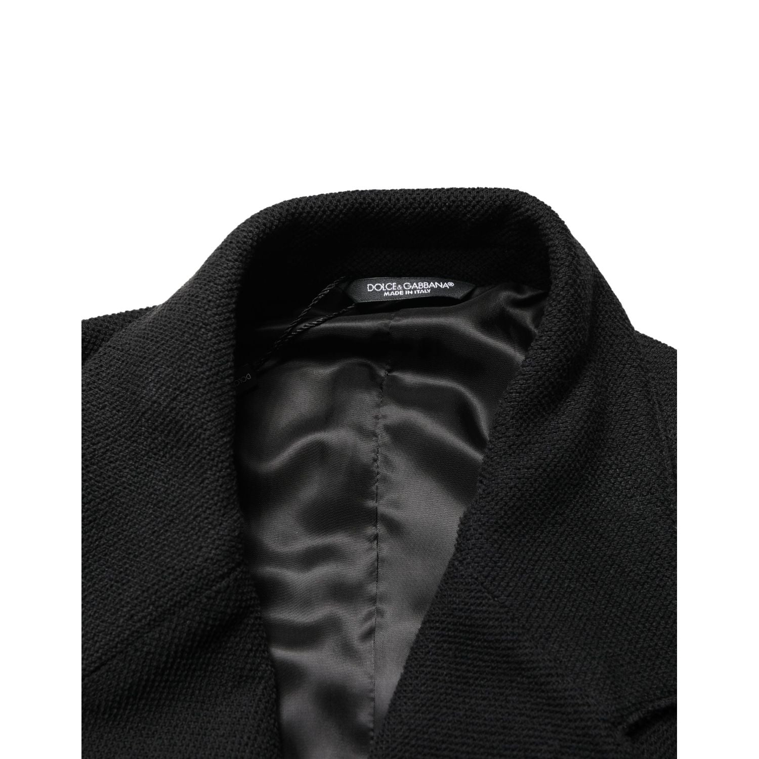 Dolce & Gabbana Black Double Breasted 2 Buttons Suit Jacket