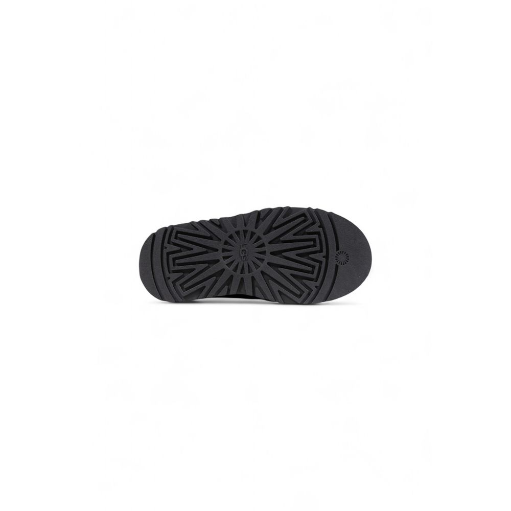 UGG Black Suede Leather Ankle Boots