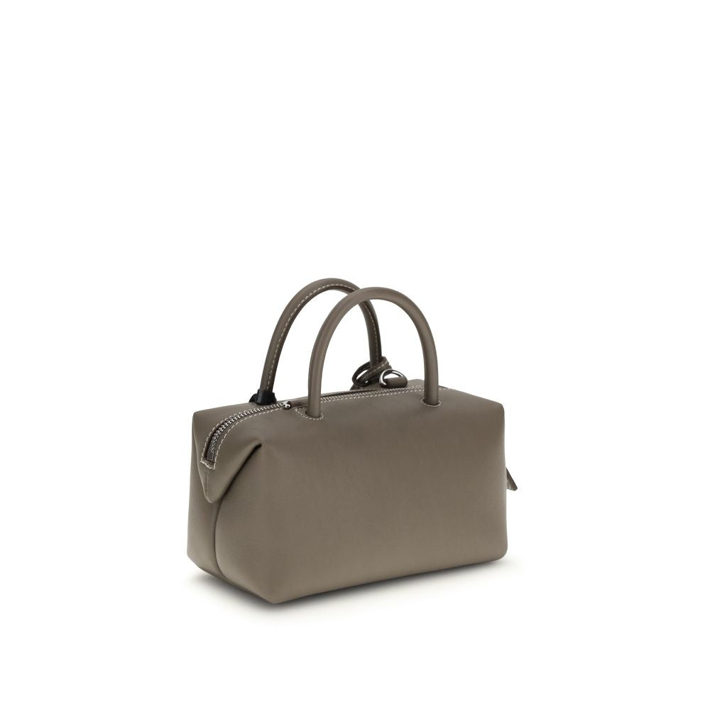 Max Mara Gray Calf Leather Bos Taurus Handbag 1728,72470364320,Bags,Gray,Handbags - Bags,Max Mara,New with tags,Women