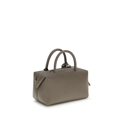 Max Mara Gray Calf Leather Bos Taurus Handbag 1728,72470364320,Bags,Gray,Handbags - Bags,Max Mara,New with tags,Women