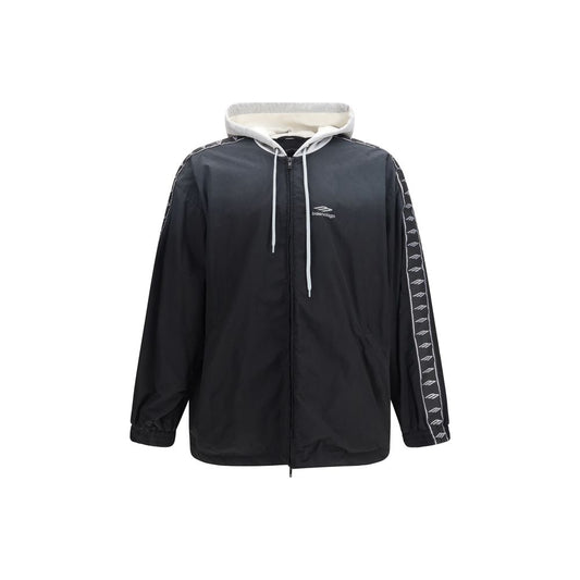Balenciaga Black Polyester Bomber