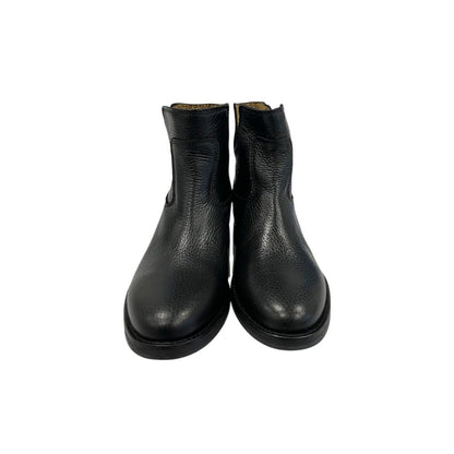 Borbonese Black Leather Women Boot