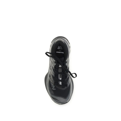 MM6 Black Polyamide Athletic Sneakers