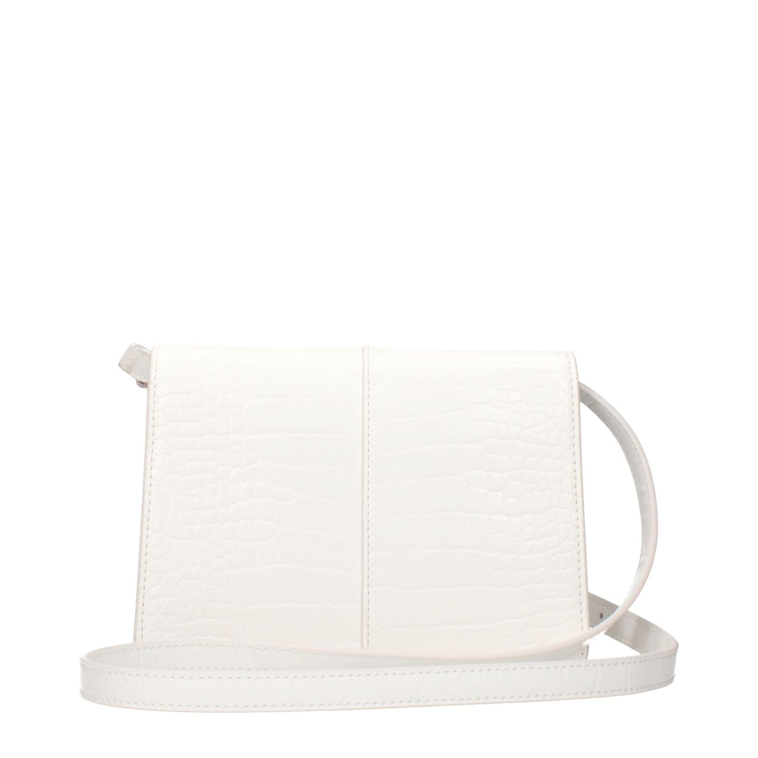 Karl Lagerfeld White Polyethylene Crossbody Bag