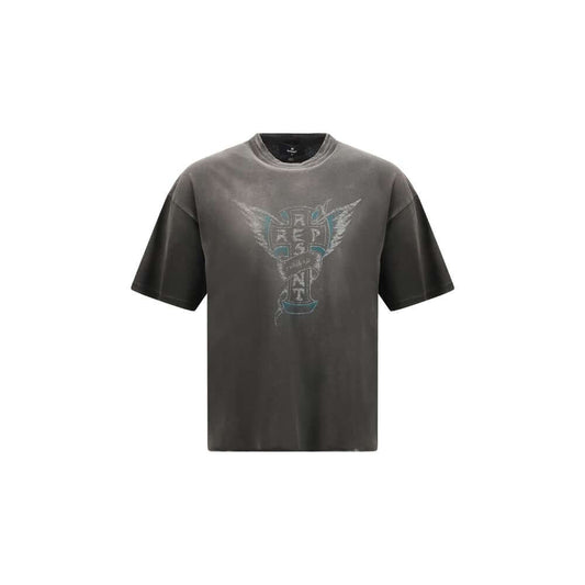 Represent Gray Cotton T-Shirt