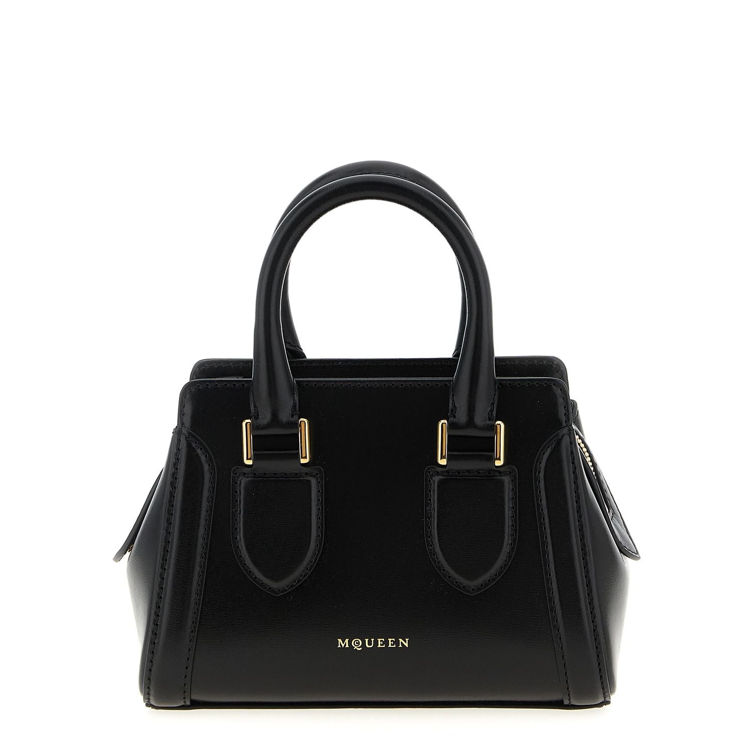 Alexander McQueen Black Calfskin Handbag