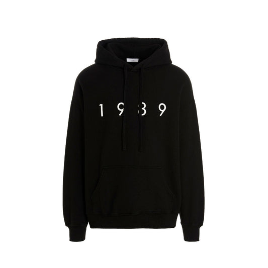 1989 Studio Black Cotton Sweatshirt