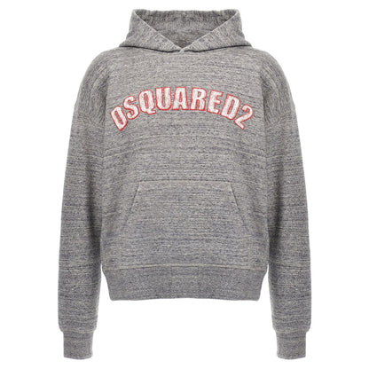 Dsquared² Gray Cotton Sweatshirt