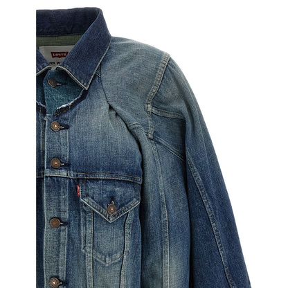 Junya Watanabe Blue Cotton Denim Jacket