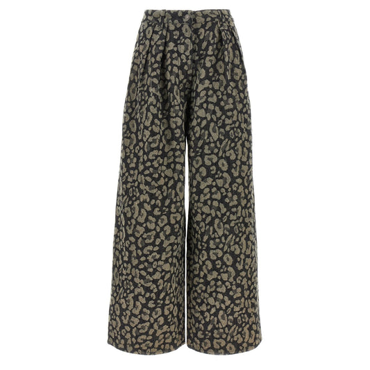 Alanui Multicolor Cotton Casual Pants