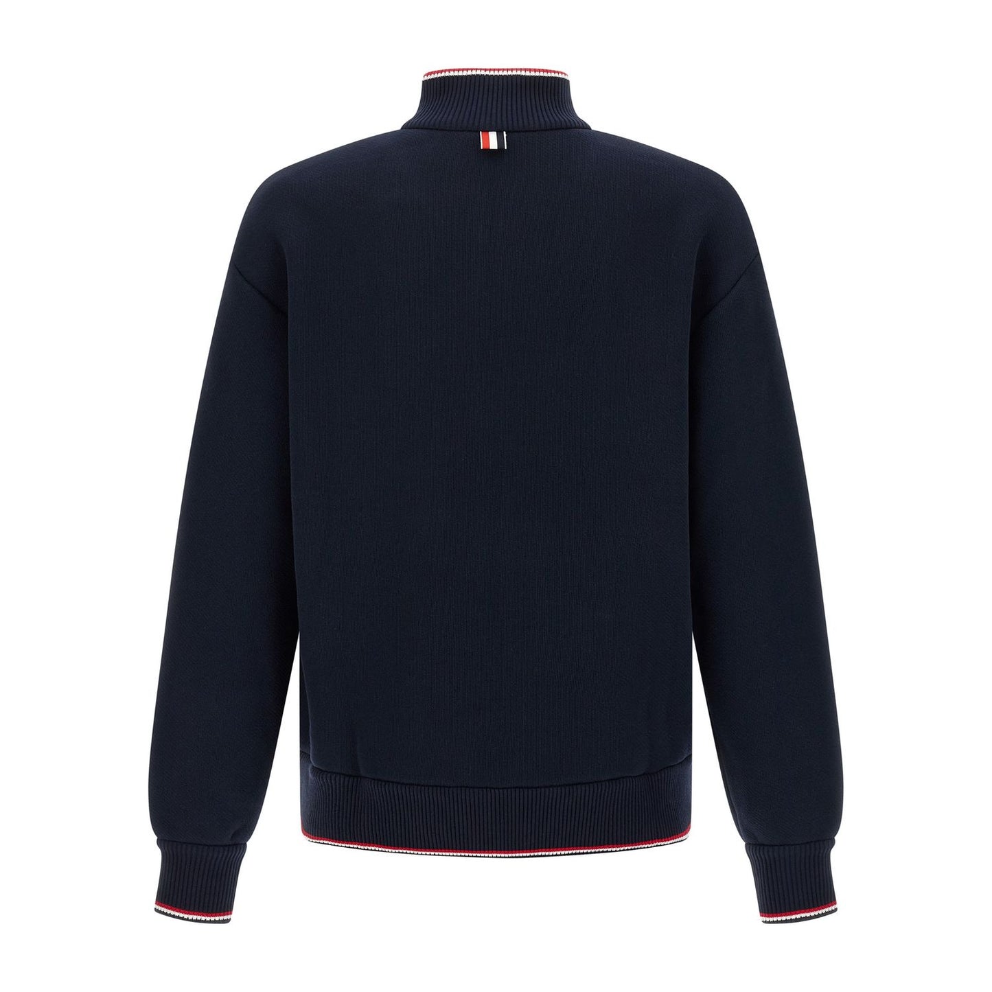Thom Browne Blue Cotton Sweatshirt