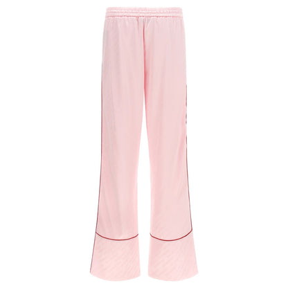 Off-White Multicolor Viscose Casual Pants