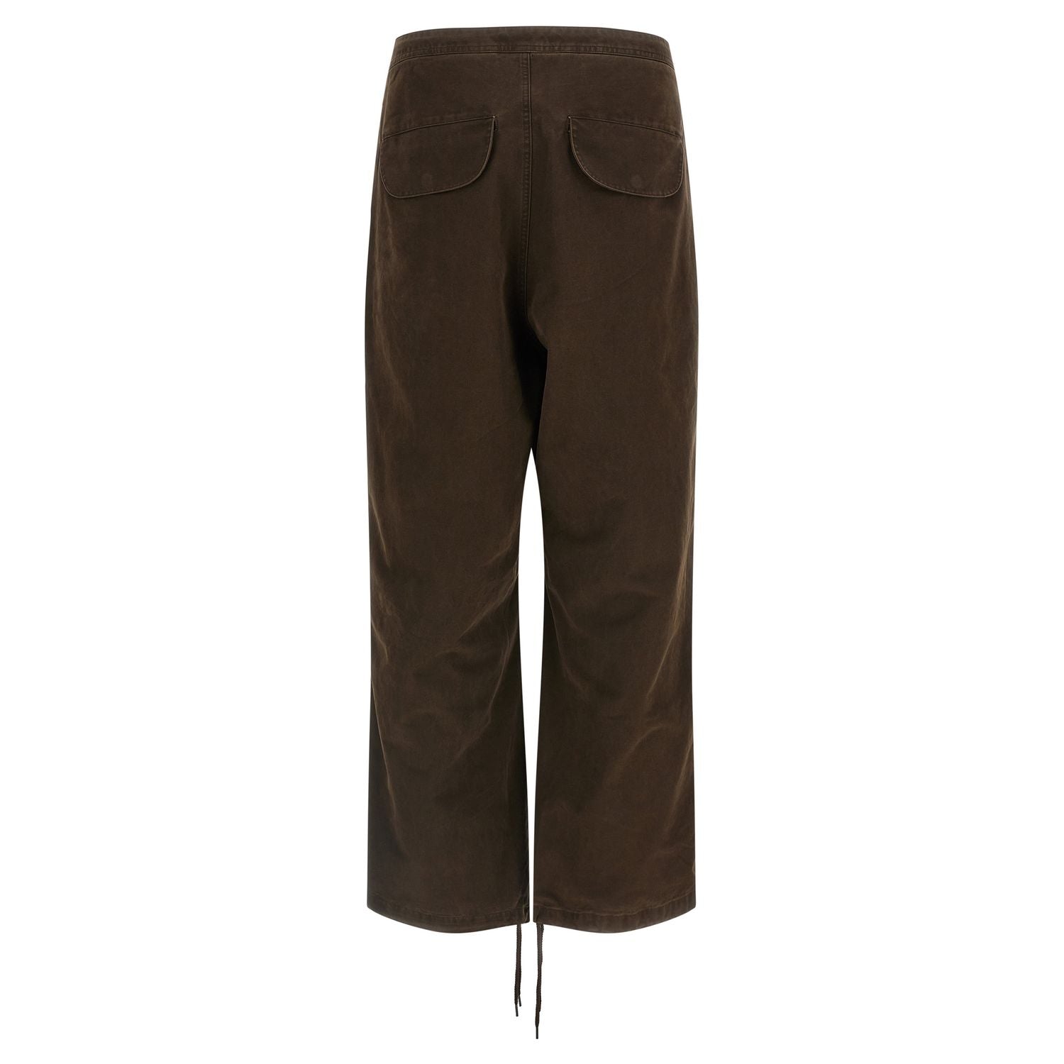 Entire Studios Brown Cotton Cargo Pants