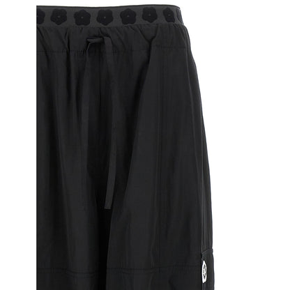 Kenzo Black Polyester Cargo Pants