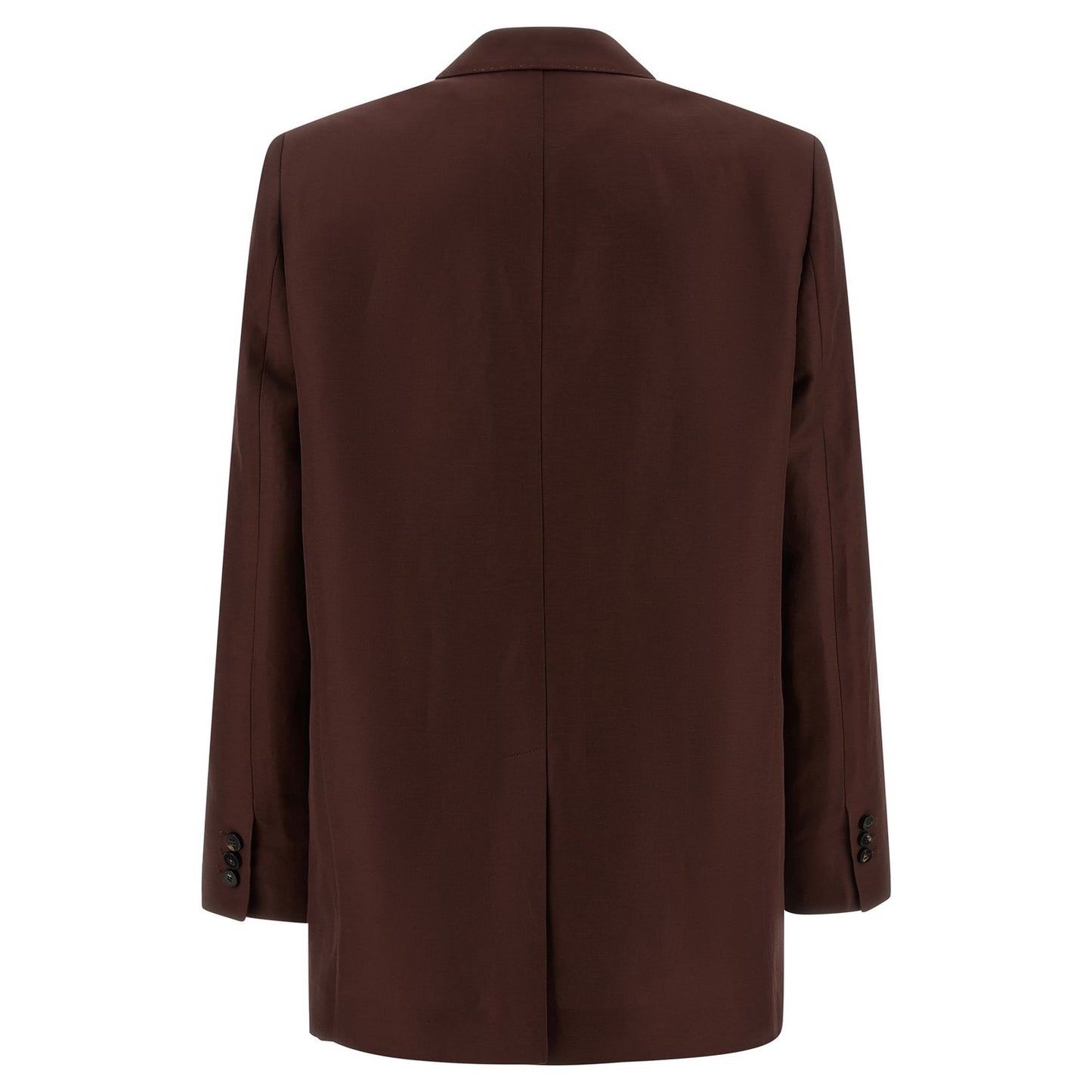 Alberto Biani Brown Viscose Blazer