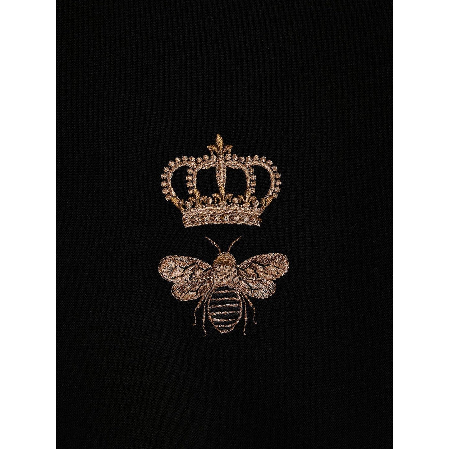 Dolce & Gabbana Black Cotton Sweatshirt